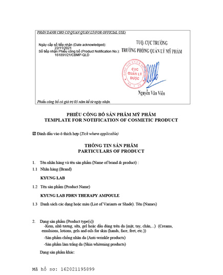 Hình Ảnh Kyung Lab PDRN Therapy Ampoule - Tinh Chất Tế Bào Gốc Phục Hồi, Chống Lão Hóa Da, 4 hình ảnh - sieuthilamdep.com