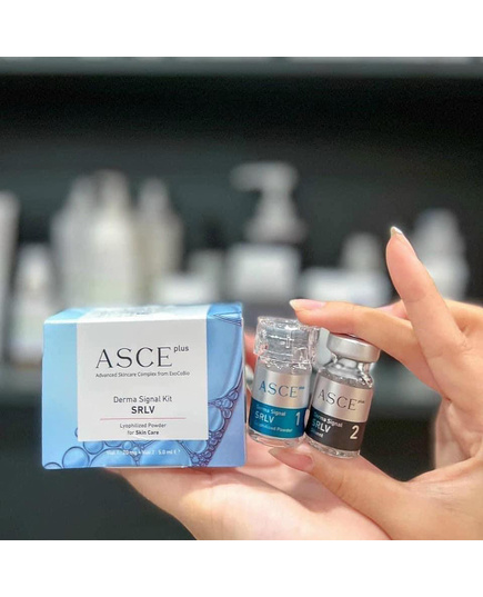 Hình Ảnh ExoCoBio Asce+ SRLV Derma Signal Kit - Set Tinh Chất Căng Bóng Da Tế Bào Gốc, 5 hình ảnh - sieuthilamdep.com
