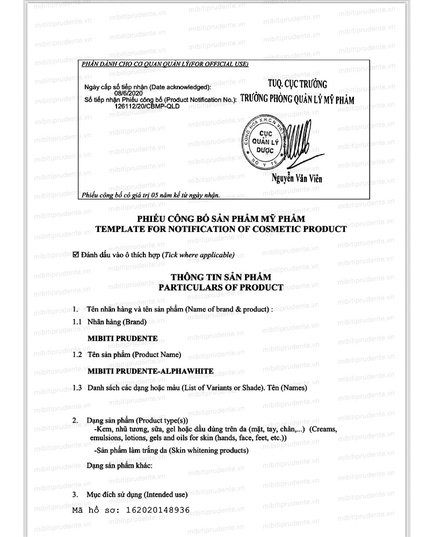 Hình Ảnh AlphaWhite H6 Từ Nuwhite Mibiti Prudente Professional - Kem Giảm Thâm Nám Nách, Bẹn Từ Mỹ (5ml), Tùy Chọn: AlphaWhite H6 (5ml), 2 hình ảnh - sieuthilamdep.com