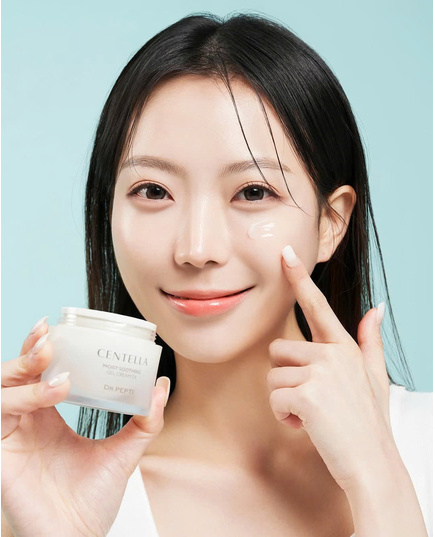 Hình Ảnh Dr.Pepti Centella Moist Soothing Gel Cream - Kem Dưỡng Ẩm Chiết Xuất Rau Má, 3 hình ảnh - sieuthilamdep.com