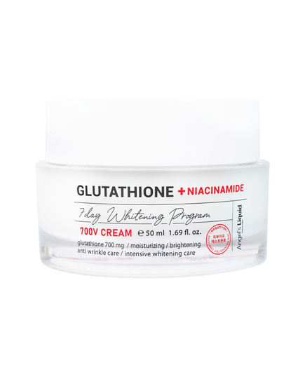 Hình Ảnh Angels Liquid 7 Day Whitening Program Glutathione+ Niacinamide 700 V-Cream - Kem Dưỡng Trắng Da, 3 hình ảnh - sieuthilamdep.com