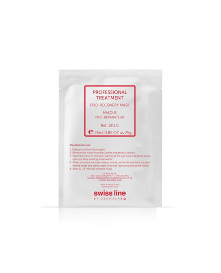Hình Ảnh Mặt Nạ Phục Hồi, Cấp Ẩm, Bảo Vệ Da Swissline Professional Treatment Pro-Recovery Mask - sieuthilamdep.com
