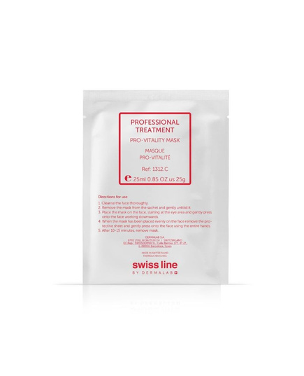 Hình Ảnh Mặt Nạ Siêu Trẻ Hóa, Hồi Sinh Sức Sống Làn Da Swissline Professional Treatment Pro-Vitality Mask - sieuthilamdep.com