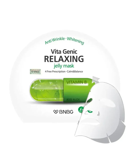 Hình Ảnh BNBG Vita Genic Relaxing Jelly Mask - Mặt Nạ Thư Giãn Vitamin B, Tùy Chọn: Làm Dịu Da, 2 hình ảnh - sieuthilamdep.com