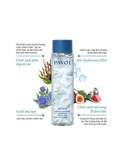 Hình Ảnh Payot Source Moisturizing Plumping Infusion - Toner Cô Đặc Cấp Ẩm, Căng Bóng Da, 2 hình ảnh - sieuthilamdep.com Hình Ảnh Payot Source Moisturizing Plumping Infusion - Toner Cô Đặc Cấp Ẩm, Căng Bóng Da, 2 hình ảnh - sieuthilamdep.com
