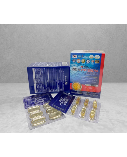 Hình Ảnh Seoul Bio Pharma Supercritical Extracted rTG Omega 3 Premium - Viên Bổ Sung Omega 3 (30 Viên), 2 hình ảnh - sieuthilamdep.com