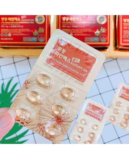 Hình Ảnh Viên Tinh Dầu Thông Đỏ Kwangdong Pine Needle Distilled Concentrate, 4 hình ảnh - sieuthilamdep.com Hình Ảnh Viên Tinh Dầu Thông Đỏ Kwangdong Pine Needle Distilled Concentrate, 4 hình ảnh - sieuthilamdep.com