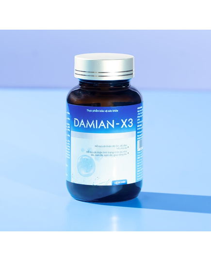 Hình Ảnh Damian X3 - Viên Uống Trắng Da, Mờ Thâm Nám, Tàn Nhang, 2 hình ảnh - sieuthilamdep.com