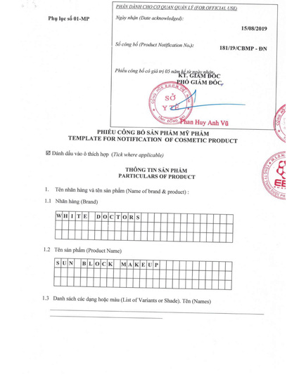 Hình Ảnh Kem Trang Điểm Trắng Da Mặt Siêu Chống Nắng White Doctors Sun Block Makeup, 2 hình ảnh - sieuthilamdep.com