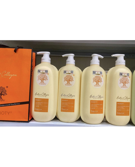 Hình Ảnh Biotin & Collagen Pure Mint Extract Voudioty - Bộ Dầu Gội Xả Phục Hồi Tóc (Vàng), 3 hình ảnh - sieuthilamdep.com