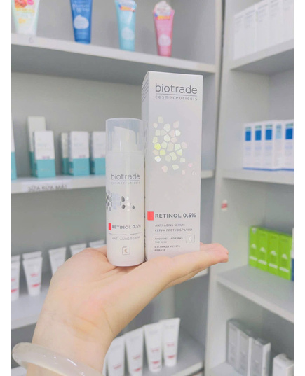 Hình Ảnh Biotrade Anti-Age Serum Retinol 0.5% - Serum Retinol Tái Tạo Da Ít Kích Ứng, 3 hình ảnh - sieuthilamdep.com Hình Ảnh Biotrade Anti-Age Serum Retinol 0.5% - Serum Retinol Tái Tạo Da Ít Kích Ứng, 3 hình ảnh - sieuthilamdep.com