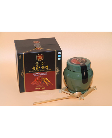 Hình Ảnh Cao Hồng Sâm Nhụy Hoa Nghệ Tây Hansusam Red Ginseng Saffron, 3 hình ảnh - sieuthilamdep.com