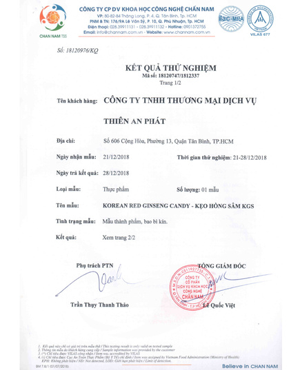 Hình Ảnh Kẹo Hồng Sâm KGS Korean Red Ginseng Candy Hàn Quốc 300g, 4 hình ảnh - sieuthilamdep.com