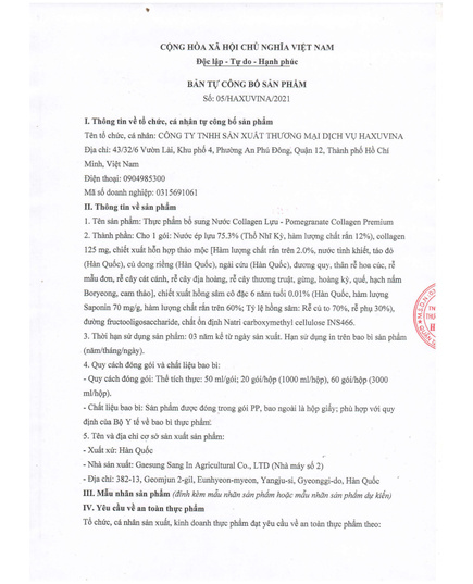 Hình Ảnh KGF Premium Pomegranate Collagen - Nước Ép Lựu Nguyên Chất (60 Gói x 50ml), Tùy Chọn: 60 Gói, 2 hình ảnh - sieuthilamdep.com Hình Ảnh KGF Premium Pomegranate Collagen - Nước Ép Lựu Nguyên Chất (60 Gói x 50ml), Tùy Chọn: 60 Gói, 2 hình ảnh - sieuthilamdep.com