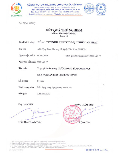 Hình Ảnh Nước Hồng Sâm KGS Korean Red Ginseng Tonic (80ml x 20 gói), Tùy Chọn: 80ml x 20 gói, 4 hình ảnh - sieuthilamdep.com