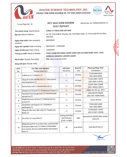 Hình Ảnh Nước Hồng Sâm Linh Chi KGS Korean Ginseng Linhzhi Liquid (100ml x 10 chai), 3 hình ảnh - sieuthilamdep.com