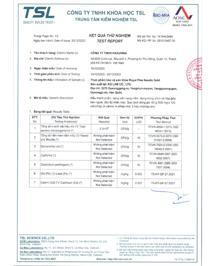 Hình Ảnh Tinh Dầu Thông Đỏ Royal Pine Needle Gold Hàn Quốc 100 Viên, 4 hình ảnh - sieuthilamdep.com Hình Ảnh Tinh Dầu Thông Đỏ Royal Pine Needle Gold Hàn Quốc 100 Viên, 4 hình ảnh - sieuthilamdep.com