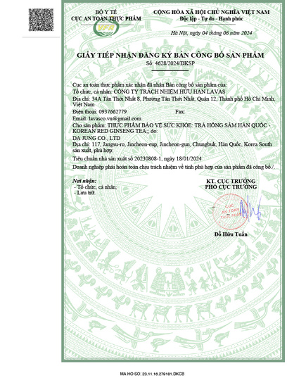 Hình Ảnh Trà Hồng Sâm KGS Korean Red Ginseng Tea (3g x 50 gói), Tùy Chọn: 150gr (3g x 50 gói), 2 hình ảnh - sieuthilamdep.com