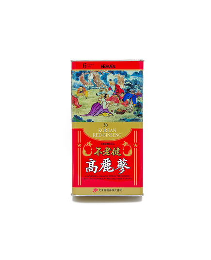 Hình Ảnh Hồng Sâm Củ Khô Daedong Heaven Korean Red Ginseng Số 30 150gr (10 củ), Tùy Chọn: 150gr (10 củ) - sieuthilamdep.com