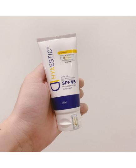 Hình Ảnh Hyaestic Mineral & Non-Nano Particle SPF45 - Kem Chống Nắng Vật Lý Dưỡng Ẩm Tự Nhiên, 2 hình ảnh - sieuthilamdep.com