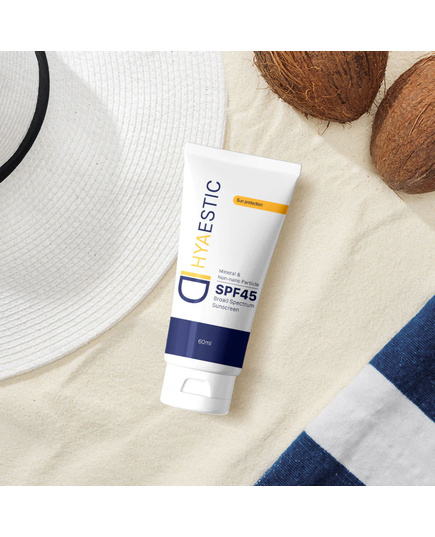 Hình Ảnh Hyaestic Mineral & Non-Nano Particle SPF45 - Kem Chống Nắng Vật Lý Dưỡng Ẩm Tự Nhiên, 3 hình ảnh - sieuthilamdep.com