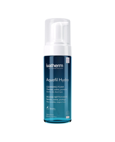 Hình Ảnh Ivatherm Aquafil Hydra Cleansing Foam - Sữa Rửa Mặt Dạng Bọt Dưỡng Ẩm - sieuthilamdep.com