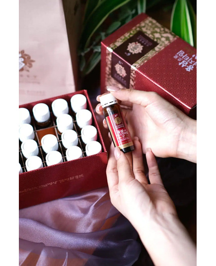 Hình Ảnh Ống Năng Lượng Thức Tỉnh Hồng Sâm Cô Đặc Kim's Red Ginseng Energytime Shot (20 ống x 20ml), 3 hình ảnh - sieuthilamdep.com