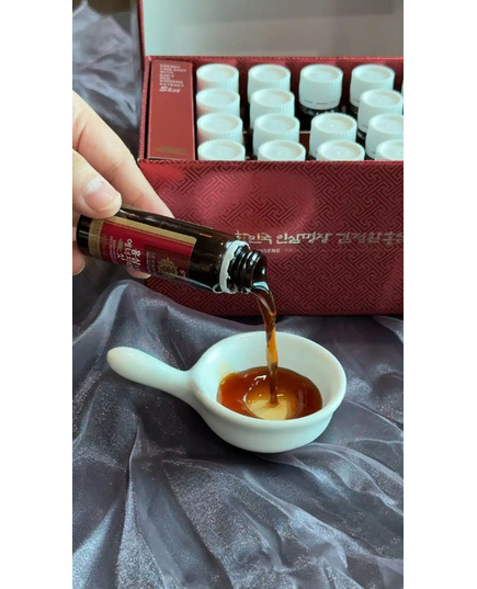Hình Ảnh Ống Năng Lượng Thức Tỉnh Hồng Sâm Cô Đặc Kim's Red Ginseng Energytime Shot (20 ống x 20ml), 4 hình ảnh - sieuthilamdep.com
