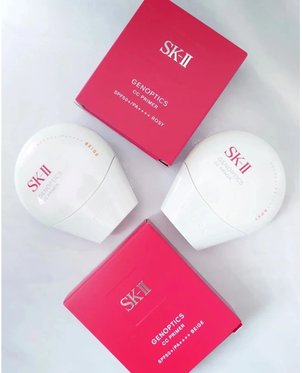 Hình Ảnh SK-II Genoptics CC Primer SPF50+ PA++++ - Kem Chống Nắng Nhật Bản, Tùy Chọn: Rosy, 2 hình ảnh - sieuthilamdep.com Hình Ảnh SK-II Genoptics CC Primer SPF50+ PA++++ - Kem Chống Nắng Nhật Bản, Tùy Chọn: Rosy, 2 hình ảnh - sieuthilamdep.com
