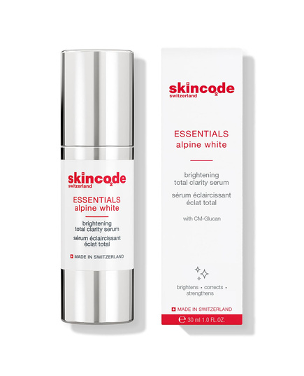 Hình Ảnh Skincode Essentials Alpine White Brightening Total Clarity Serum - Huyết Thanh Dưỡng Trắng Giảm Nám - sieuthilamdep.com
