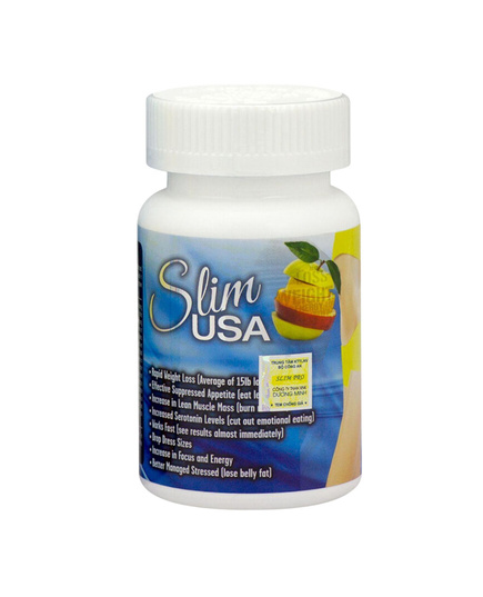 Hình Ảnh SLIM USA - Thực Phẩm Hỗ Trợ Giảm Cân Nhập Khẩu Từ Mỹ Mẫu Mới 60 Viên, Tùy Chọn: 60 Viên - sieuthilamdep.com