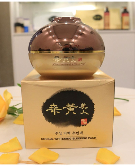 Hình Ảnh Soosul Whitening Sleeping Pack - Mặt Nạ Ngủ Phục Hồi, Chống Lão Hóa Chuyên Sâu (120ml), 2 hình ảnh - sieuthilamdep.com Hình Ảnh Soosul Whitening Sleeping Pack - Mặt Nạ Ngủ Phục Hồi, Chống Lão Hóa Chuyên Sâu (120ml), 2 hình ảnh - sieuthilamdep.com