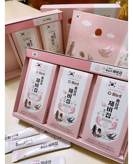 Hình Ảnh Thạch Hồng Sâm Yến Sào Daedong G-BIRD Red Ginseng & Bird’s Nest, 2 hình ảnh - sieuthilamdep.com Hình Ảnh Thạch Hồng Sâm Yến Sào Daedong G-BIRD Red Ginseng & Bird’s Nest, 2 hình ảnh - sieuthilamdep.com