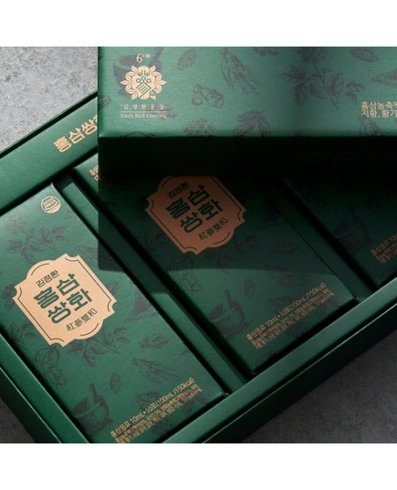 Hình Ảnh Tinh Chất Hồng Sâm Cổ Truyền Kim's Red Ginseng SsangHwa (30 gói x 10ml), 2 hình ảnh - sieuthilamdep.com