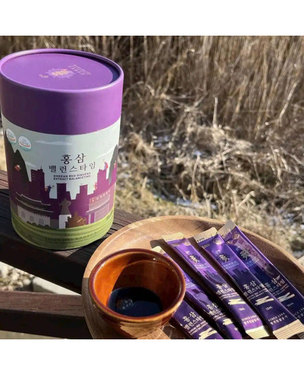 Hình Ảnh Tinh Chất Hồng Sâm Dành Cho Phụ Nữ Kim's Red Ginseng Extract Balancetime (30 gói x 10ml), 3 hình ảnh - sieuthilamdep.com