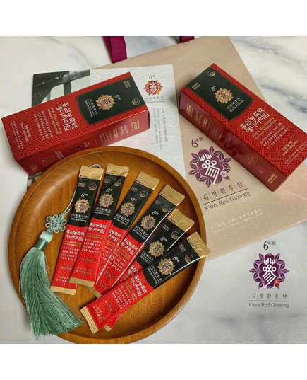 Hình Ảnh Tinh Chất Hồng Sâm Kim's Red Ginseng Extract Energytime (30 gói x 10ml), 2 hình ảnh - sieuthilamdep.com
