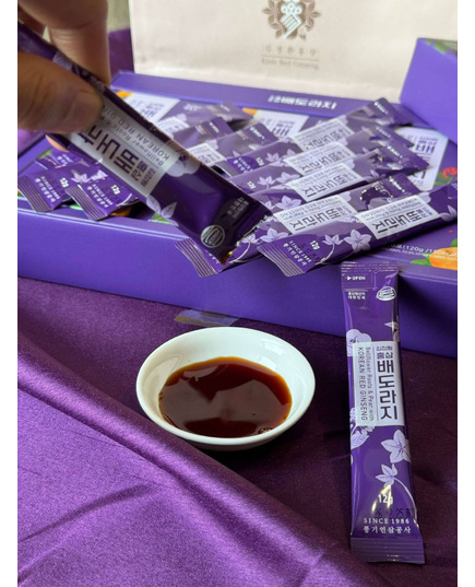 Hình Ảnh Tinh Chất Hồng Sâm Lê Hoa Chuông Kim's Red Ginseng Bellflower Roots & Pear With Korean Red Ginseng, 4 hình ảnh - sieuthilamdep.com