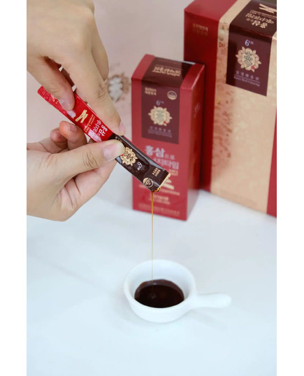 Hình Ảnh Tinh Chất Hồng Sâm Phục Linh Kim's Red Ginseng EnergyTime Extract (30 gói x 10ml), 4 hình ảnh - sieuthilamdep.com