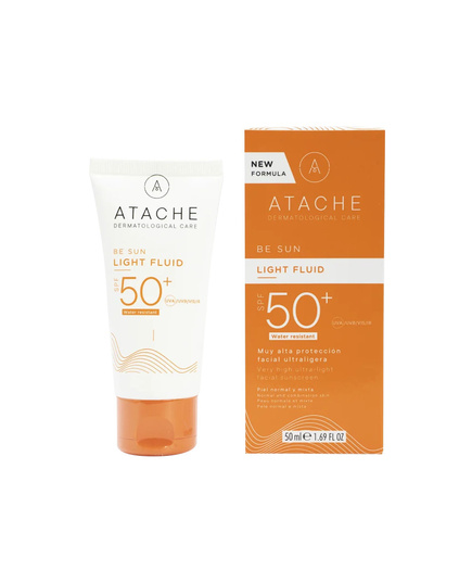 Hình Ảnh Atache Be Sun Light Fluid SPF50+ - Sữa Chống Nắng Siêu Mỏng Nhẹ - sieuthilamdep.com