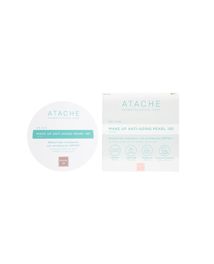 Hình Ảnh Atache Be Sun Make Up Anti-Aging Pearl SPF50+ - Phấn Chống Nắng Ngọc Trai "All In One" - sieuthilamdep.com