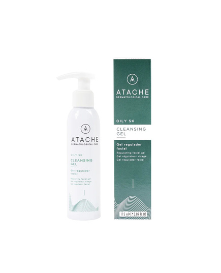 Hình Ảnh Atache Oily SK Cleansing Gel - Gel Rửa Mặt Cân Bằng Dầu Nhờn (115ml), Tùy Chọn: 115ml - sieuthilamdep.com