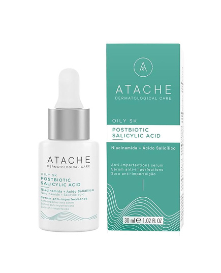 Hình Ảnh Atache Oily SK Postbiotic Salicylic Acid Serum - Tinh Chất Giảm Mụn, Cân Bằng Hệ Vi Sinh - sieuthilamdep.com