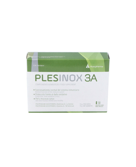Hình Ảnh Atache Plesinox 3A Capsulas - Viên Uống Tăng Cường Hệ Miễn Dịch (30 Viên), Tùy Chọn: 30 Viên - sieuthilamdep.com
