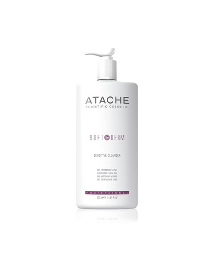 Hình Ảnh Atache Soft Derm Sensitive Cleanser - Gel Rửa Mặt Dịu Nhẹ Cho Da Nhạy Cảm (500ml), Tùy Chọn: 500ml - sieuthilamdep.com