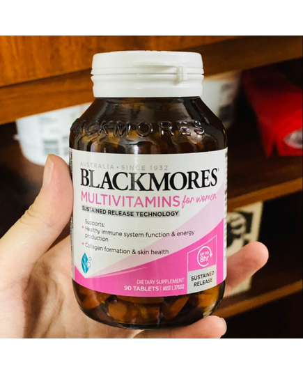 Hình Ảnh Blackmores Multivitamin For Women Sustained Release Technology - Vitamin Tổng Hợp Cho Phụ Nữ, 2 hình ảnh - sieuthilamdep.com Hình Ảnh Blackmores Multivitamin For Women Sustained Release Technology - Vitamin Tổng Hợp Cho Phụ Nữ, 2 hình ảnh - sieuthilamdep.com