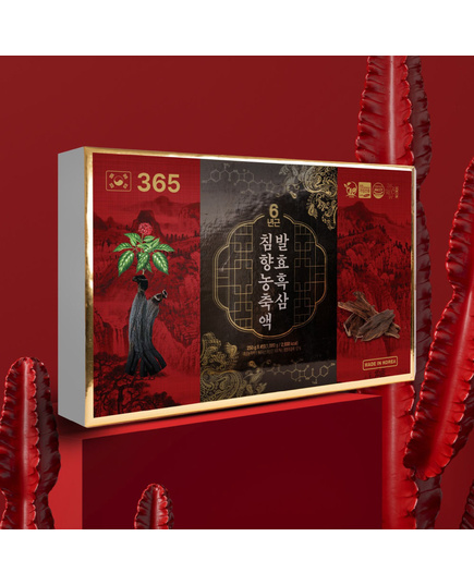 Hình Ảnh Cao Hắc Sâm Trầm Hương Lên Men 6 Years Fermented Black Ginseng Agarwood Extract (4 Lọ x 250gr), 2 hình ảnh - sieuthilamdep.com