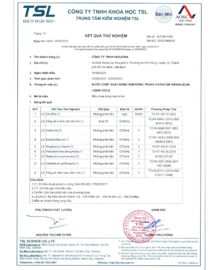 Hình Ảnh Tinh Chất Hồng Sâm Đông Trùng Hoàng Đế Ginseng King Hwangjin Liquid Gold, 5 hình ảnh - sieuthilamdep.com Hình Ảnh Tinh Chất Hồng Sâm Đông Trùng Hoàng Đế Ginseng King Hwangjin Liquid Gold, 5 hình ảnh - sieuthilamdep.com