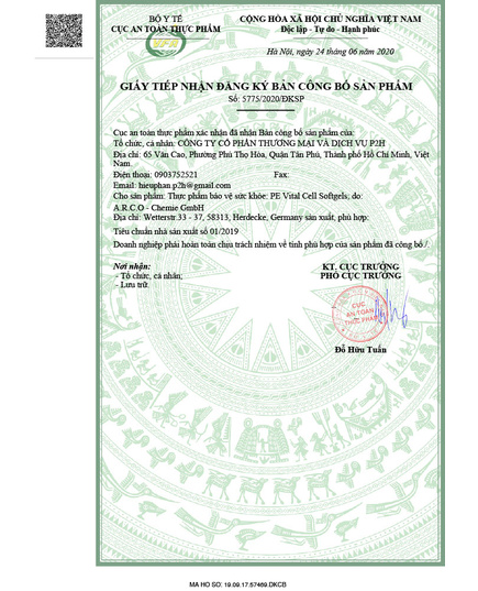 Hình Ảnh Vital Cell Softgels Premium Extract - Viên Uống Trắng Da Tế Bào Gốc Nhau Thai Cừu, 3 hình ảnh - sieuthilamdep.com