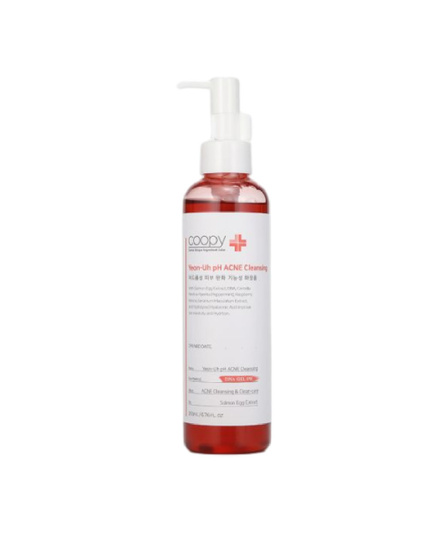 Hình Ảnh COOPY Yeon-Uh pH Acne Cleansing - Sữa Rửa Mặt Cá Hồi Cân Bằng pH, Sạch Mụn - sieuthilamdep.com