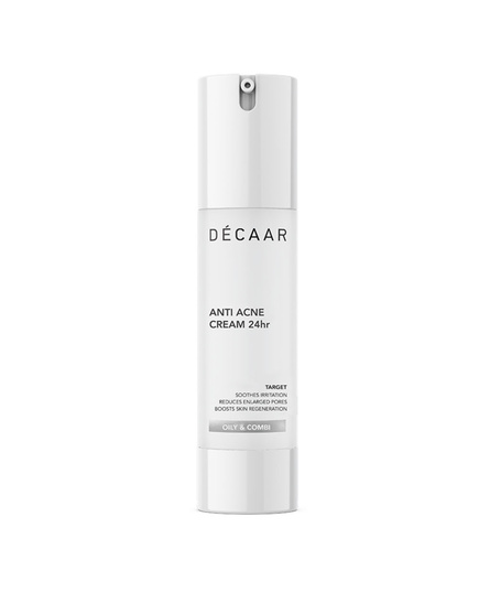 Hình Ảnh Décaar Anti Acne Cream 24HR - Kem Giảm Mụn, Giảm Nhờn 24H (50ml), Tùy Chọn: 50ml - sieuthilamdep.com